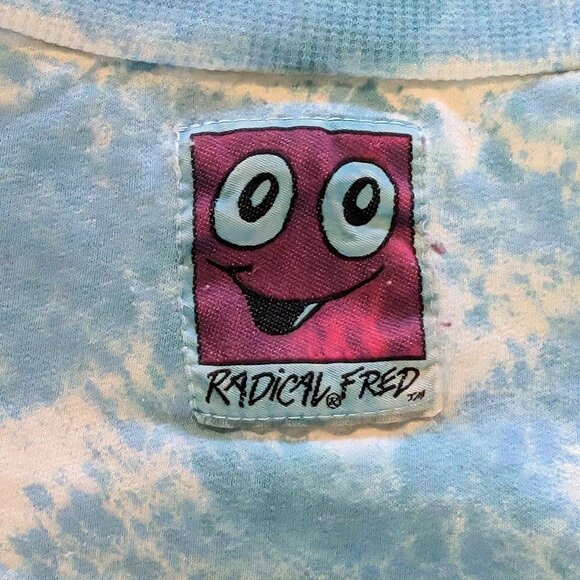 1992 Humulin The Winning Edge Blue Tie Dye Crewneck Made in Canada - Size XL (28 - Picture 6 of 6